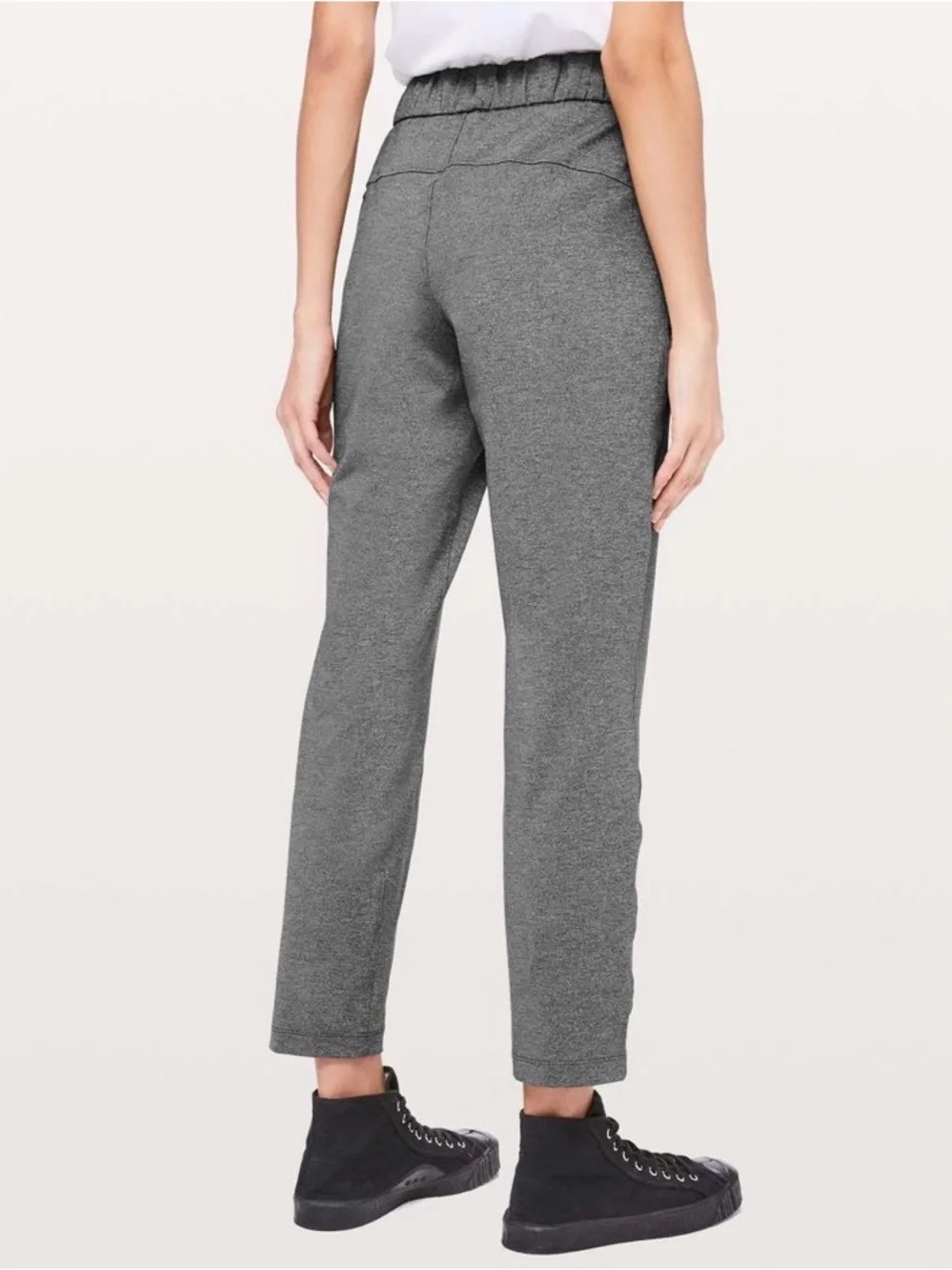 Lululemon athletica On the fly pants 27”, grey, size 6 - Picture 4 of 11
